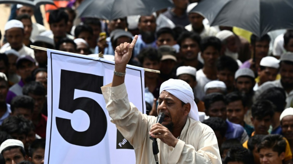 Bangladesh: les r&eacute;fugi&eacute;s rohingyas comm&eacute;morent le "g&eacute;nocide" de leur peuple en Birmanie