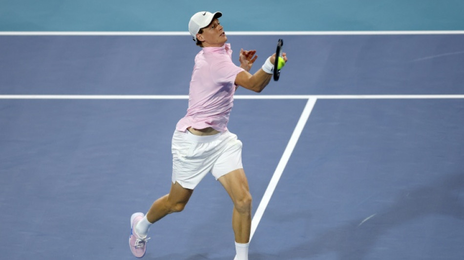  Sinner downs Michelsen to reach Miami Open quarter-finals 