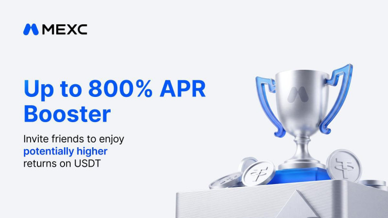  MEXC Launches Earn Plus With Limited-Time Event Offering Up to 800% APR Booster 