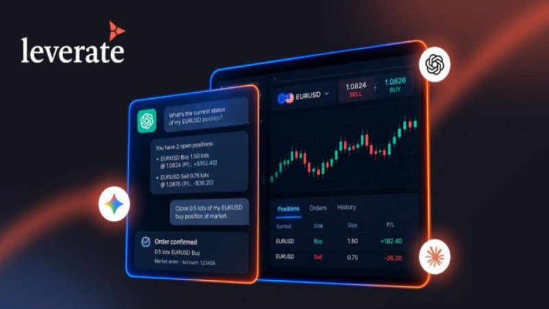  Leverate Launches MCP for Traders to Connect AI Assistants With Trading Platforms 