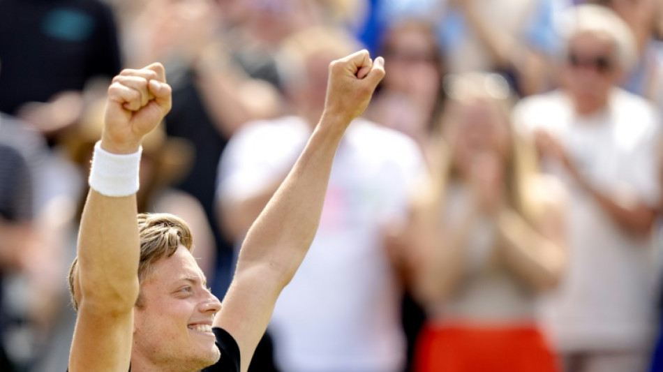 Tennis: l'inconnu van Rijthoven crée la sensation à 's-Hertogenbosch