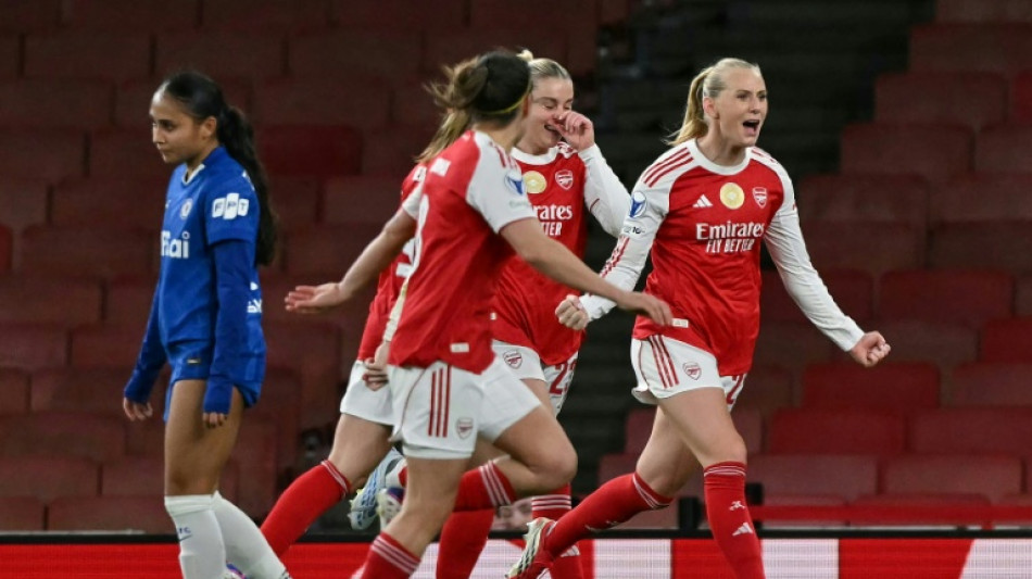  Advantage Arsenal in women's Champions League quarter-final against Chelsea 