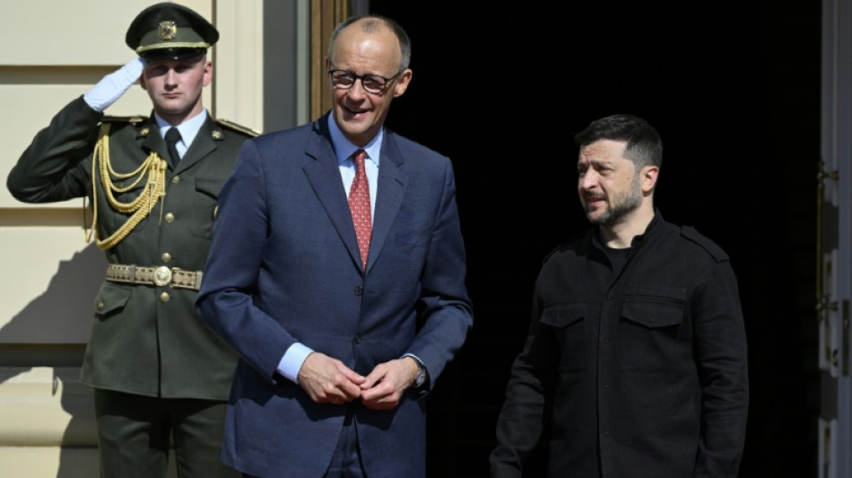 Zelensky in Germany for talks with Merz on Ukraine war
