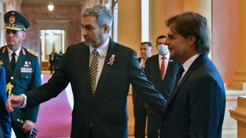 Presidentes de Paraguay y Uruguay buscan fortalecer vínculo en comercio e inversiones