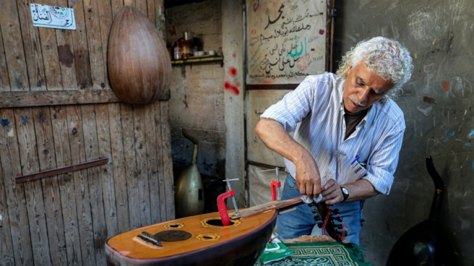  From rubble to music: Gaza's Oud repairman 