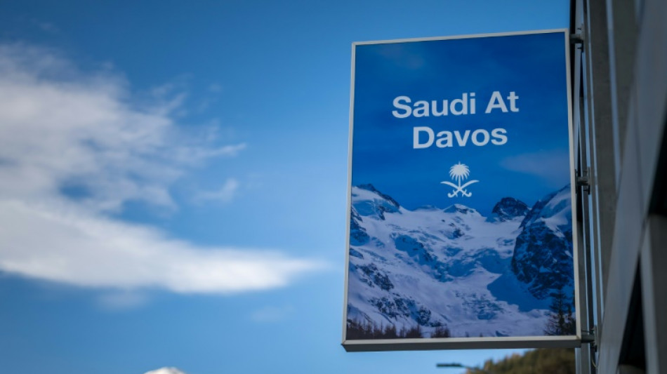 Davos, &eacute;tape incontournable de l'offensive de charme mondiale de l'Arabie saoudite