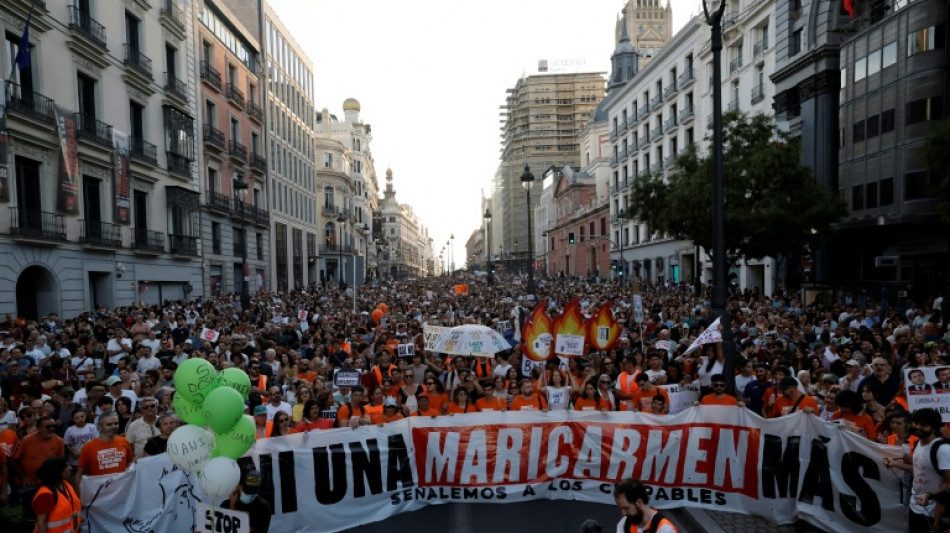  Tausende demonstrieren nach Zwangsr&auml;umung von 87-J&auml;hriger in Madrid 