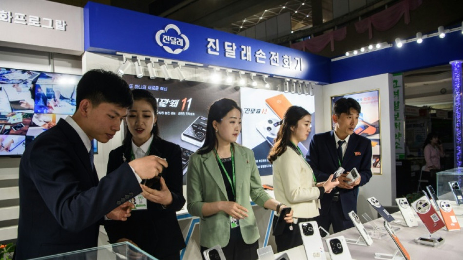  Pyongyang calling: North Korea shows off own-brand phones 