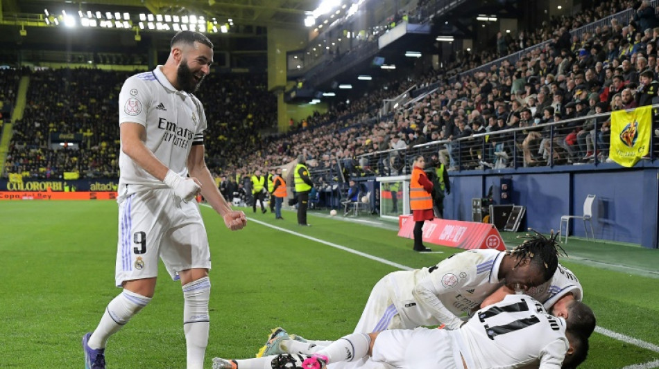 Madrid produce stunning Spanish Cup comeback to beat Villarreal