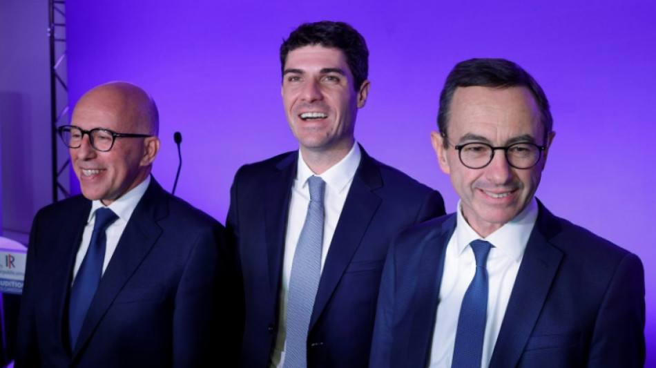 Pr&eacute;sidence de LR: un grand oral et 45 minutes pour convaincre