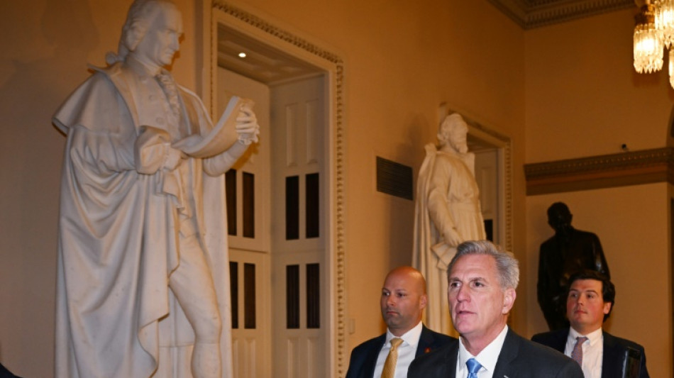 Au Congr&egrave;s am&eacute;ricain, le "speaker" McCarthy r&eacute;ussit son premier test