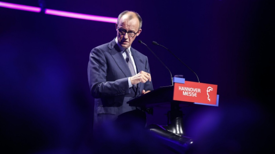  Merz h&auml;lt bei Er&ouml;ffnung der Hannover Messe Pl&auml;doyer f&uuml;r Standort Deutschland  