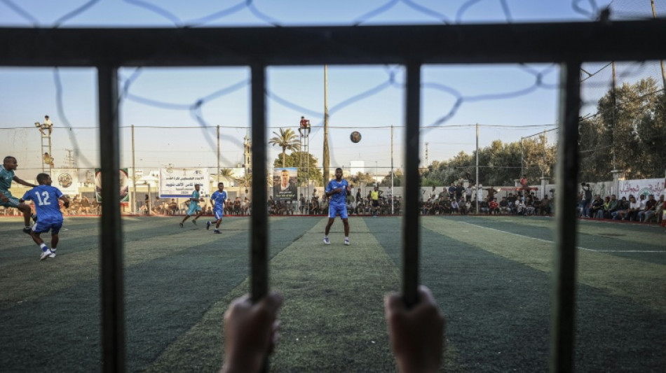  El f&uacute;tbol vuelve a los territorios palestinos, pese al duelo 