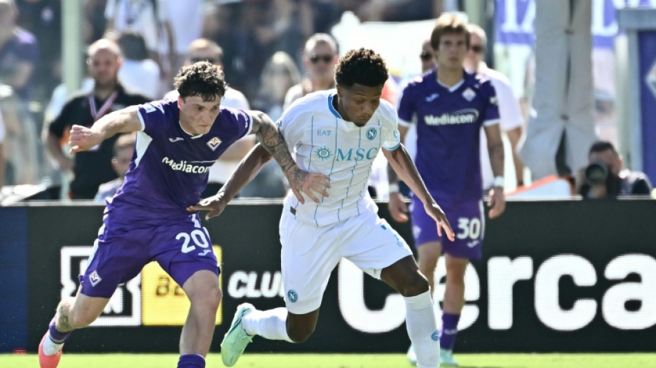  Fiorentina frustrate Napoli with Serie A draw, Como upset 