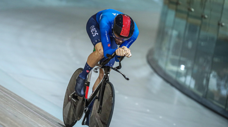  Mondiali ciclismo: Ganna, "Speriamo di recuperare bene per la finale di domani" 