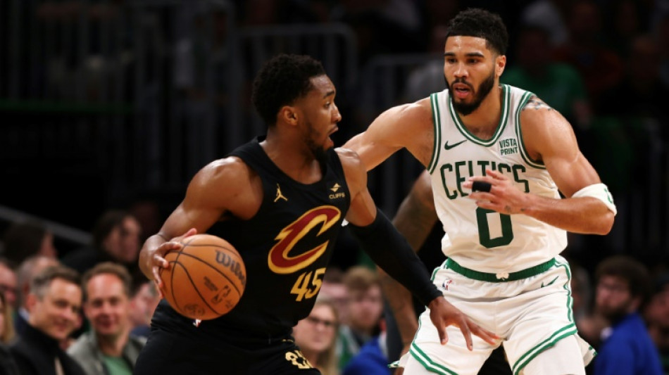 Cavs surge past Celtics to level NBA series at 1-1