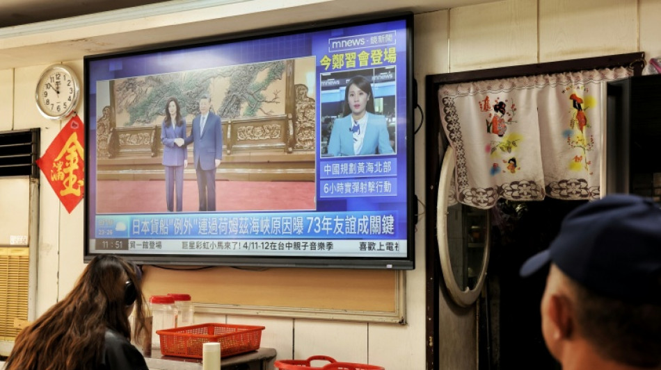  Xi Jinping dit &agrave; la cheffe de l'opposition ta&iuml;wanaise &ecirc;tre "convaincu" de l'unit&eacute; entre Chinois et Ta&iuml;wanais 