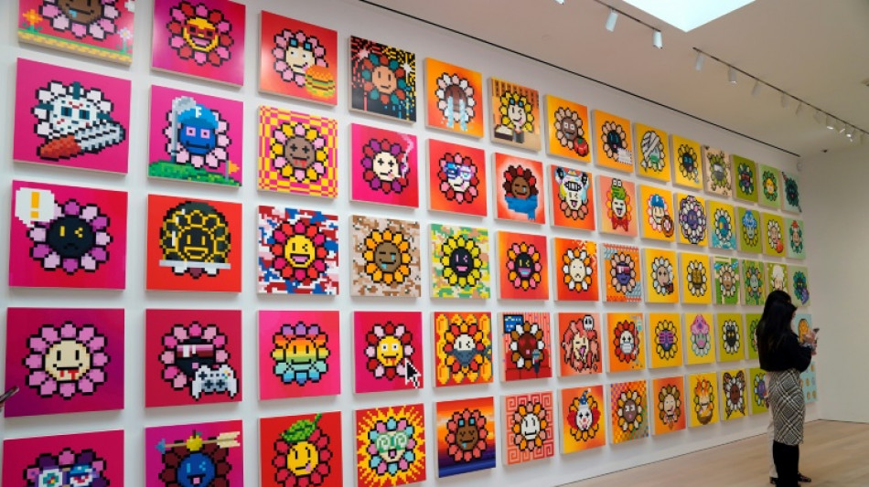 Contemporary art to the metaverse: Takashi Murakami's poppy trip