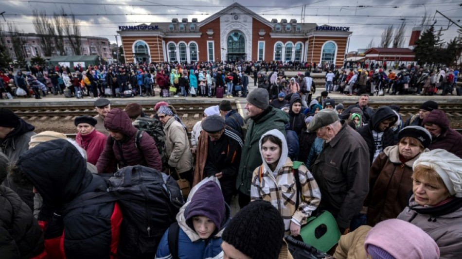 Horror of station massacre hangs heavy over Kramatorsk