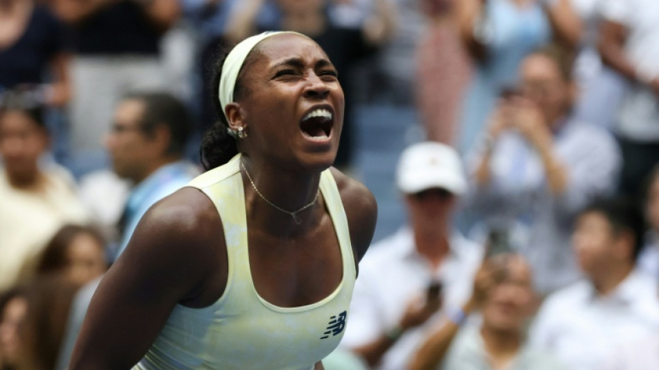  Gauff takes inspiration from Tiafoe in US Open fightback win 