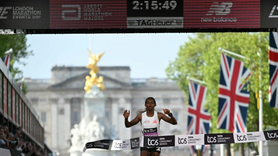 &Auml;thiopierin Assefa gewinnt London-Marathon mit Weltrekord