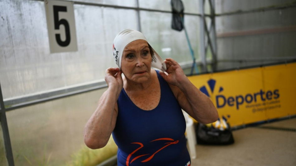 Eliana Busch, a nadadora chilena de 89 anos com sede de glória