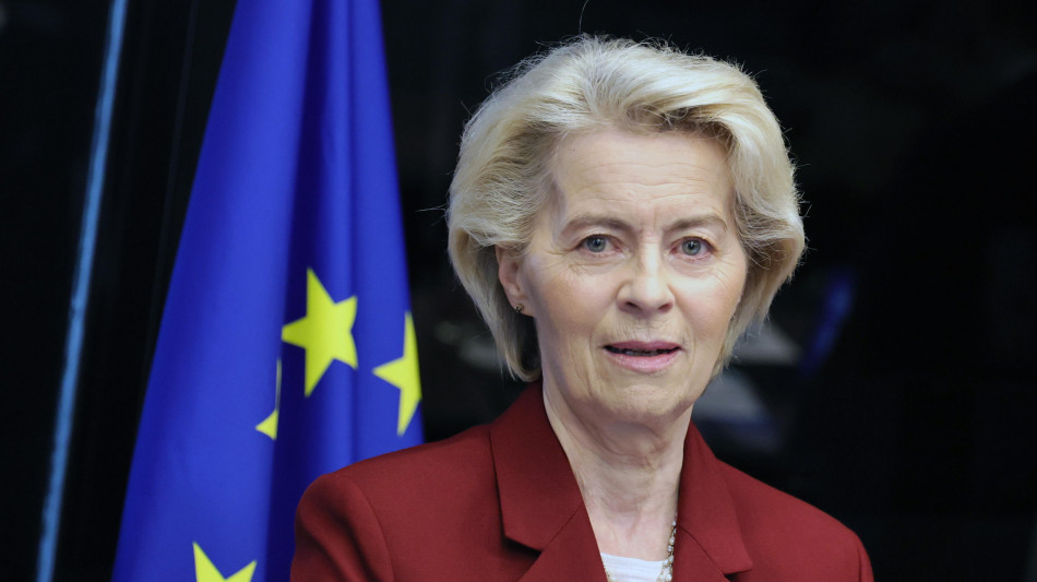  Von der Leyen, 'finch&eacute; Mosca non pone fine alla guerra le sanzioni Ue restano' 