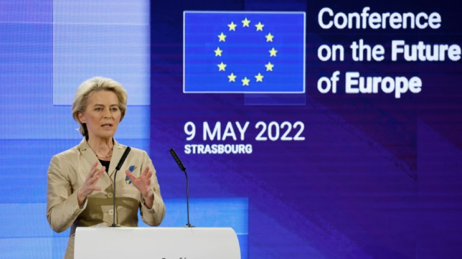 La jefa de la Comisión Europea habla de
