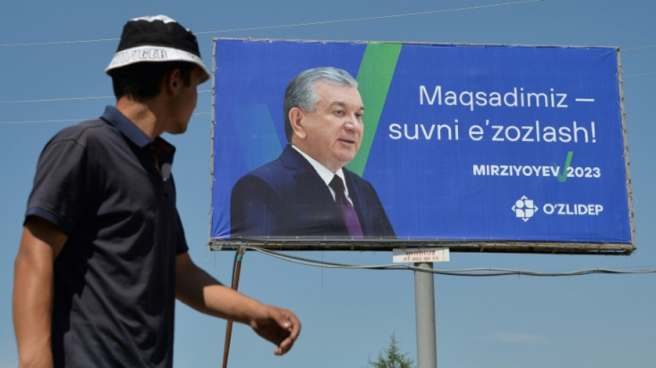 Uzbekistan holds vote set to cement president's rule