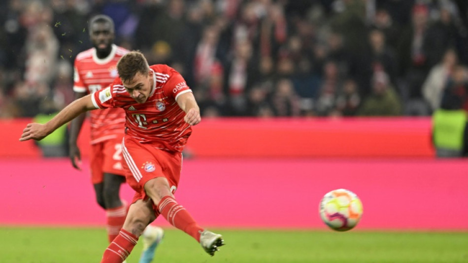 Allemagne: le Bayern s'en sort grâce à Kimmich, Leipzig se rapproche