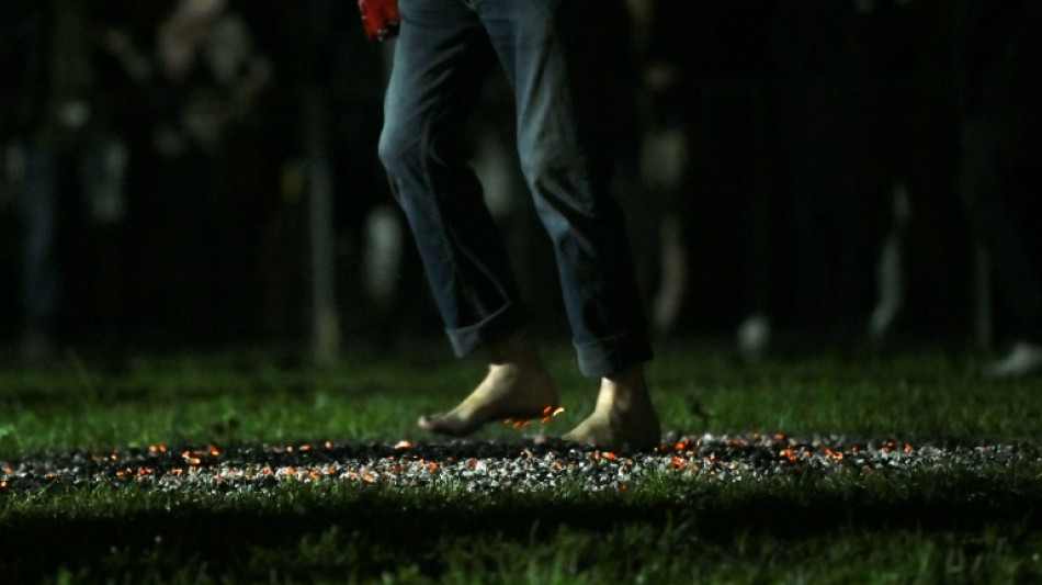 Fire walkers defy pain in ancient Greek ritual