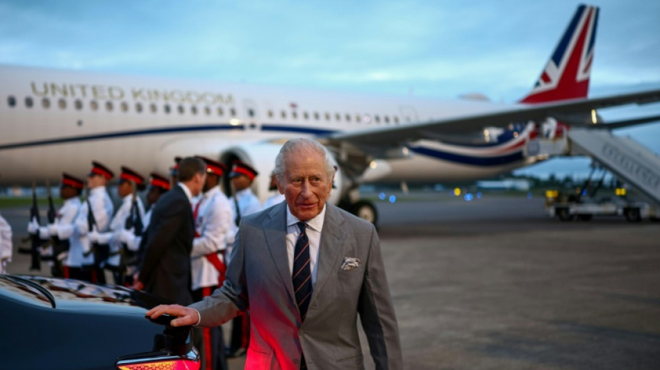  El rey Carlos III llega a Bermudas luego de su visita a EEUU 