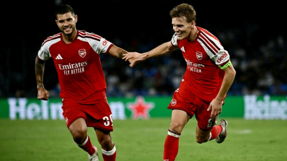  Arteta lauds in-form Odegaard as 'remarkable' Arsenal edge Napoli 