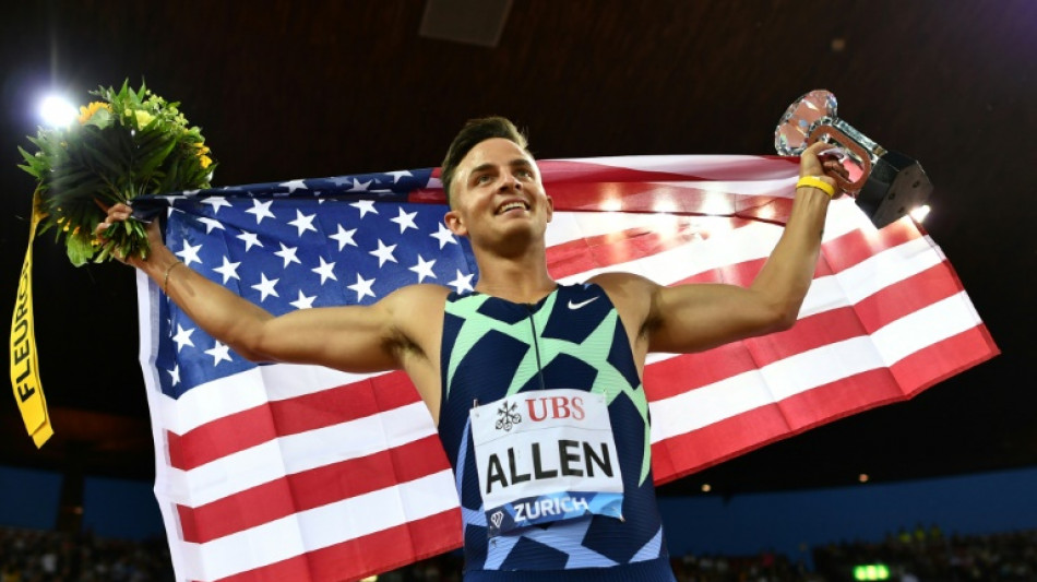 Athl&eacute;tisme: Devon Allen r&eacute;ussit le 3e chrono de l'histoire sur 110 m haies &agrave; New York