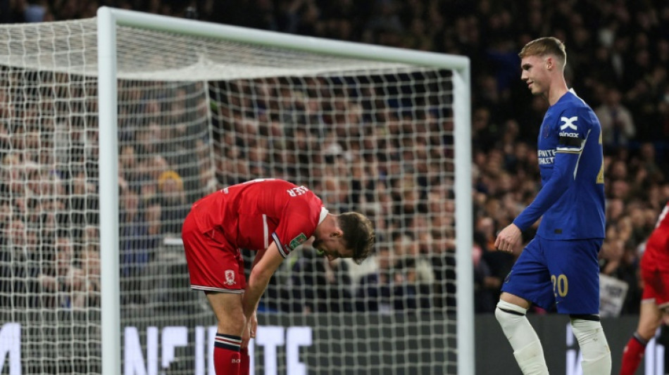 Chelsea goleia Middlesbrough (6-1) e vai &agrave; final da Copa da Liga Inglesa