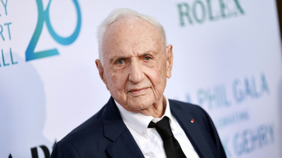 Le grand architecte Frank Gehry, maître du déconstructivisme, est mort