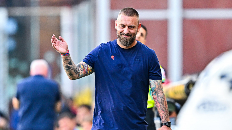  Genoa-Frosinone 1-1, primo punto per De Rossi 