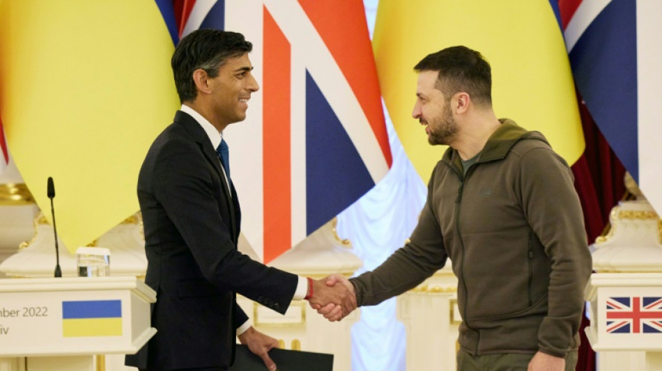 Primer ministro británico visita Kiev para reafirmar apoyo a Ucrania