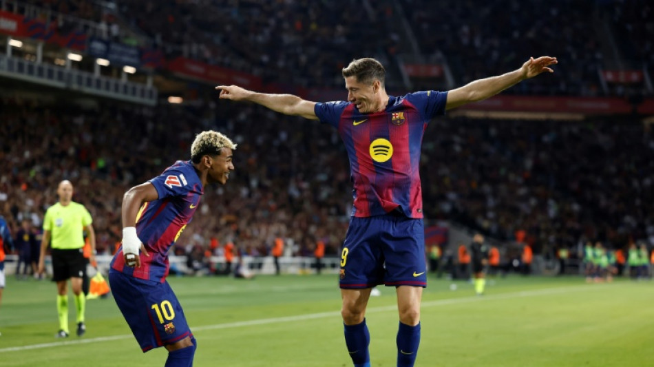 Espagne: le Bar&ccedil;a reprend la t&ecirc;te, retour providentiel de Lamine Yamal avant le PSG