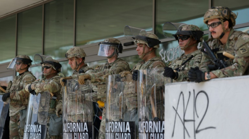 Trump envoie des centaines de Marines &agrave; Los Angeles