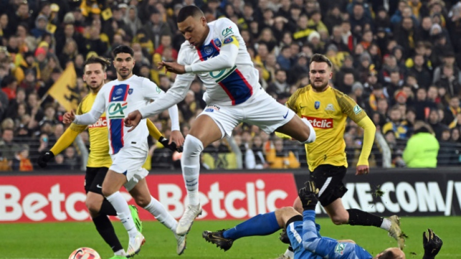 Mbappe scores five in PSG French Cup rout of amateur minnows