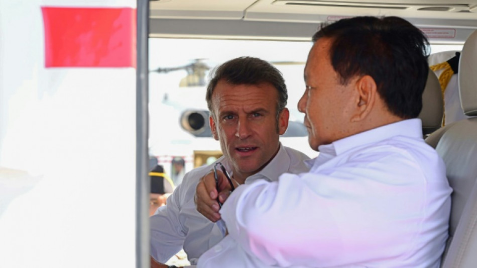 Macron decorates Indonesia leader, announces cultural partnership