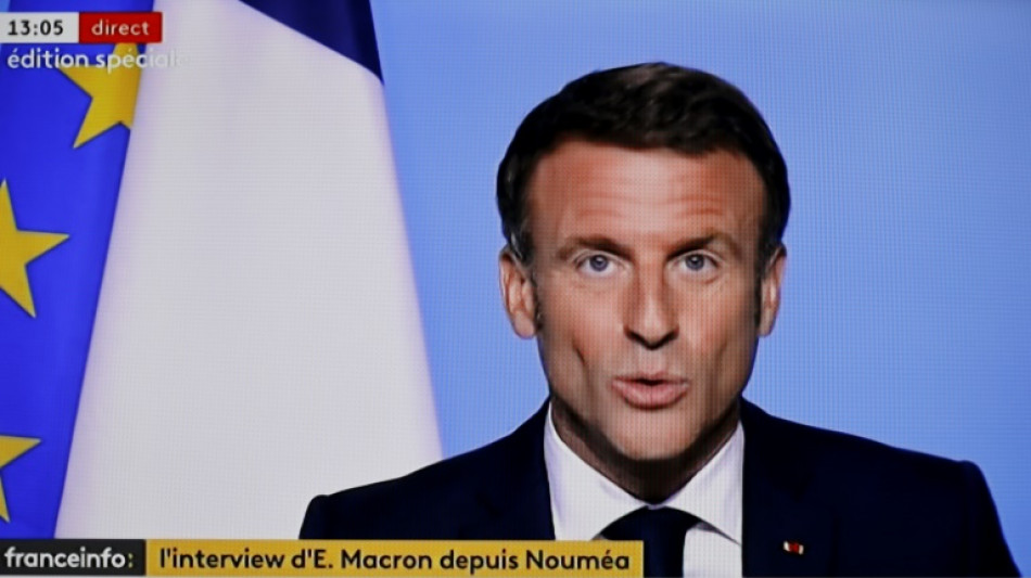 Macron setzt angesichts der jüngsten Unruhen auf "Autorität auf allen Ebenen"