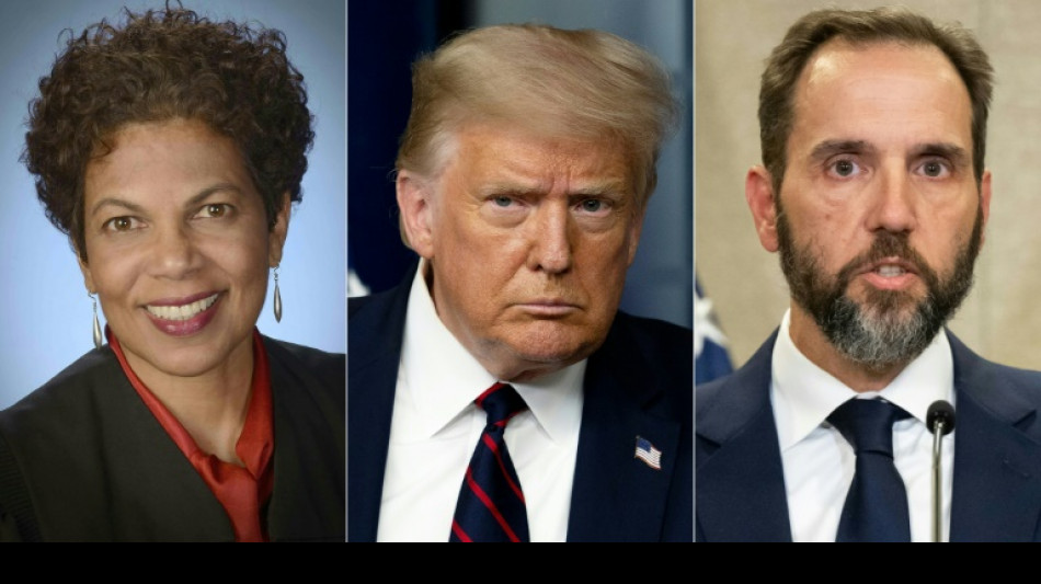 Trump s'annonce &agrave; l'audience en appel sur sa demande d'immunit&eacute; p&eacute;nale