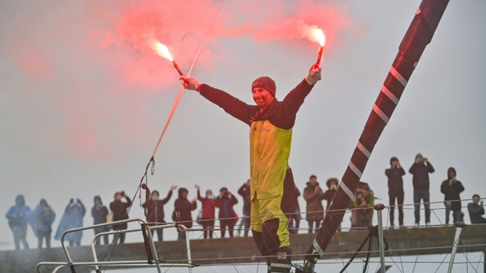 Vend&eacute;e Globe: Goodchild, Mettraux, Ruyant et Lunven, un quatuor de choc &agrave; bon port