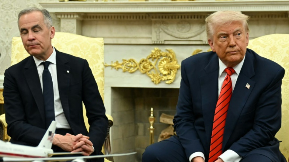 Commerce et souverainet&eacute;: rencontre tendue mais courtoise entre Carney et Trump