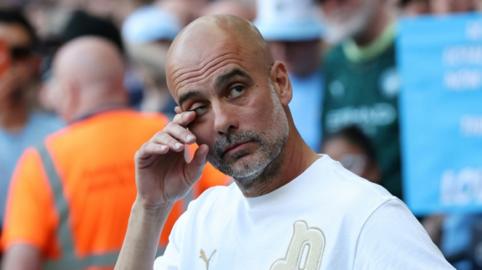  El ext&eacute;cnico Pep Guardiola respalda al Manchester City tras el veredicto por las infracciones financieras 