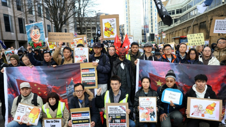 A Londres, mobilisation contre le projet de super-ambassade chinoise, la d&eacute;cision imminente 