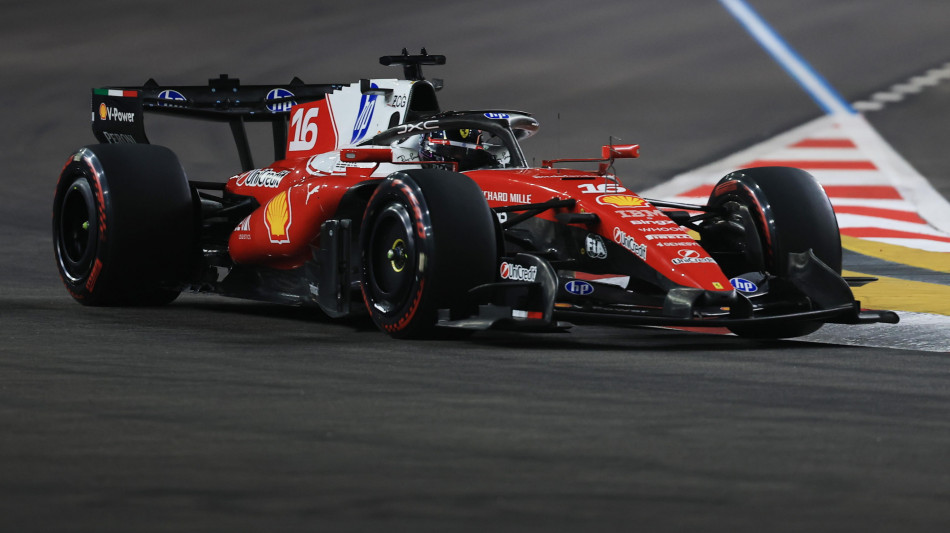  F1: Singapore; Leclerc 'Red Bull piu' avanti, vediamo per la vittoria' 