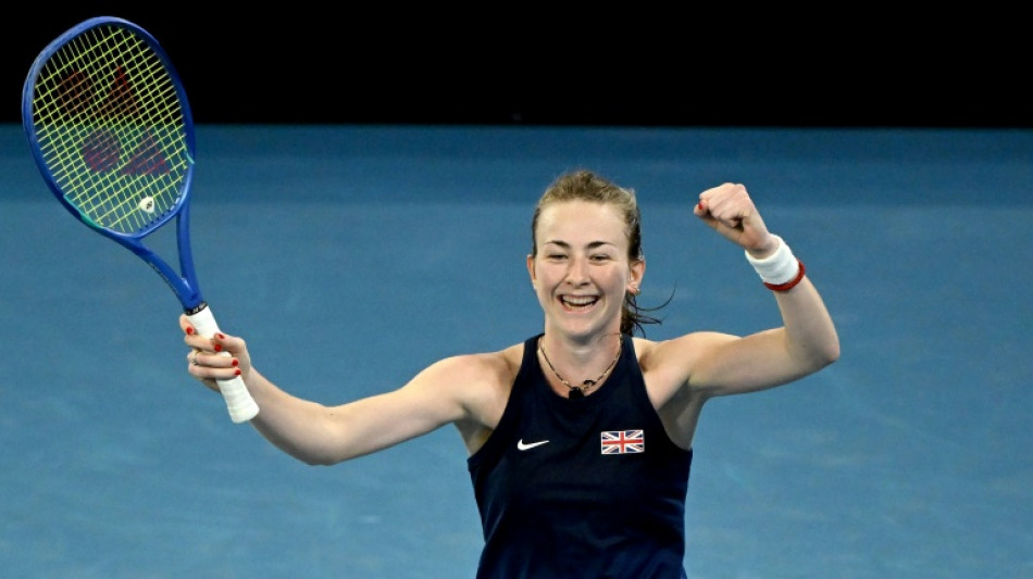  Teenager shines as Britain seize control of BJK Cup tie with Australia 